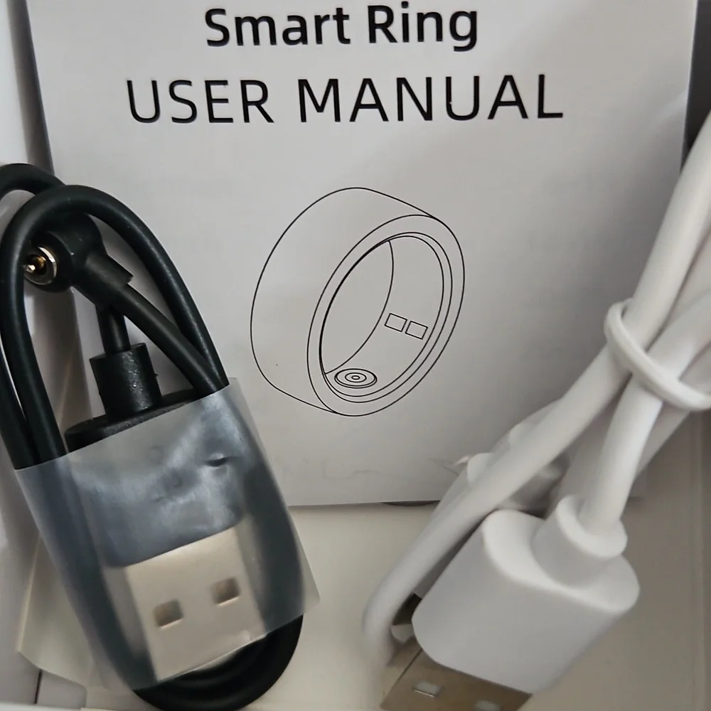 Smart Ring and Charging Set with USB Cables - Picture 2 of 8